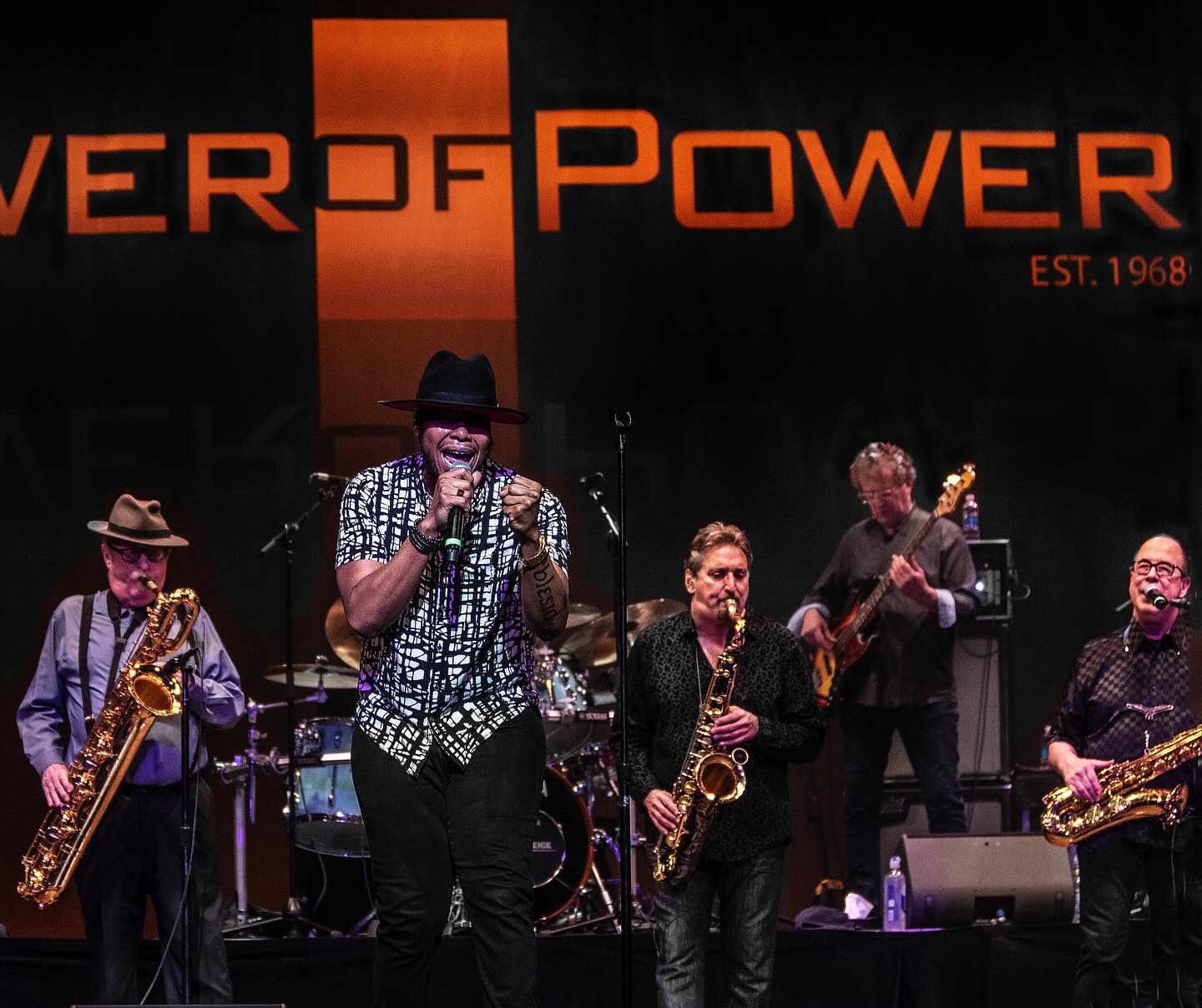 Tower Of Power performing live on stage